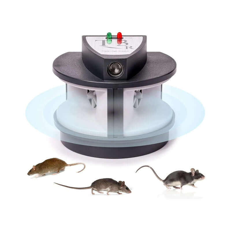 thumbnail image 2 of T3-R Triple Impact Rodent Repeller – Plug-In Ultrasonic Pest Control For Mice & Rats – Made In Taiwan 2 of 4